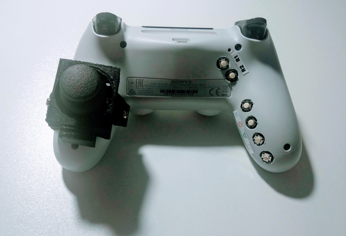 Manette PS4 Dualshock 4 adaptée pour main gauche