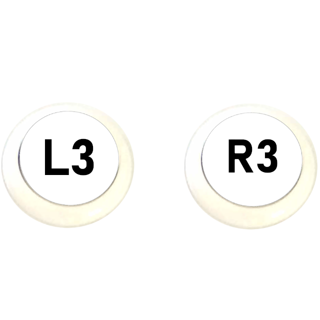2 boutons L3 R3 - horizontal